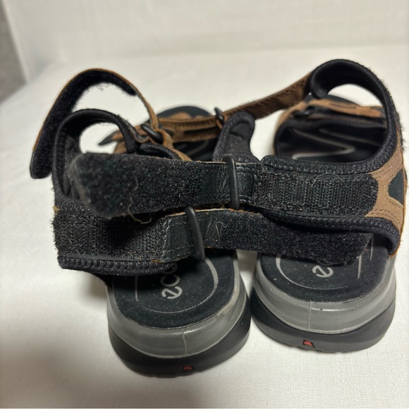 Ecco Receptor Technology Arch Support Wave Footbed Sandals Women’s Size 39 US 8 - Picture 9 of 12